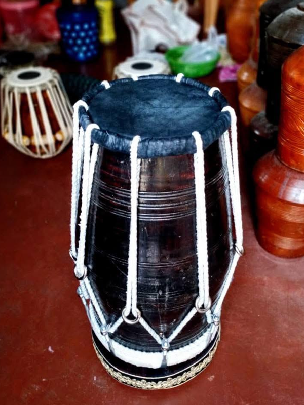 Dholak – Handmade Wooden Dual-Head Drum